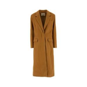 ISABEL MARANT Copper wool blend Ellenita coat MA0440FAC3D03I 50CM