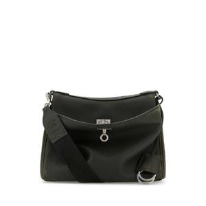 BALENCIAGA Dark green leather small Rodeo Messenger crossbody bag 8275832AA7W 3503