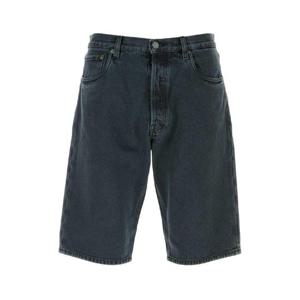 PRADA Dark blue denim bermuda shorts GEP424SOOO142D F04OZ