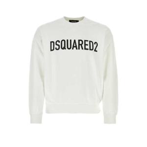 DSQUARED White cotton sweatshirt S74GU0663D25002 100