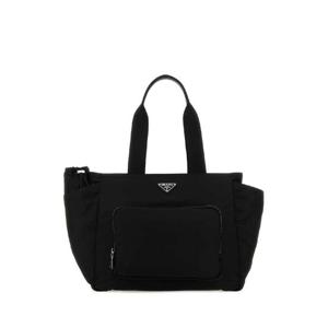 PRADA 검정색 나일론 쇼핑백 1BG102RV44 F0002