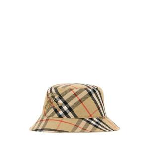 BURBERRY 프린트 폴리에스테르 혼방 버킷햇 8085726 A2021