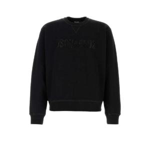 DSQUARED Black cotton sweatshirt S74GU0836S25516 900