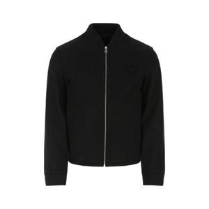 PRADA 블랙 펠트 재킷 SGC123S2221Y5U F0002