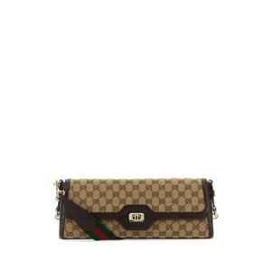 GUCCI Original GG fabric medium Luce shoulder bag 786022FADAC 9762