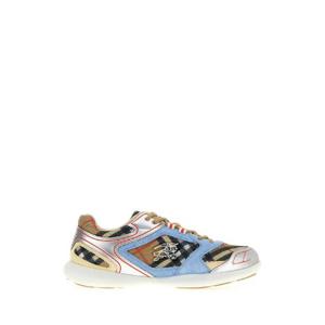 BURBERRY Multicolor mesh and suede Matrix sneakers 8111731 B9368