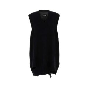 MM6 MAISON MARGIELA 블랙 울 아크릴 미니 드레스 S52DA0034M13044 900