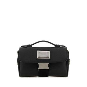 DOLCE  GABBANA 블랙 가죽 핸드백 BM2250AD447 8B956