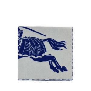 BURBERRY 라이트 그레이 울 담요 8079279 B7323