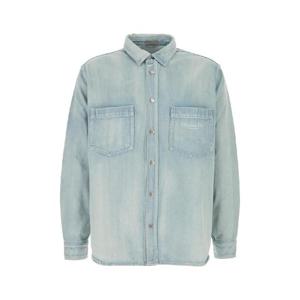 DIOR HOMME DENIM SHIRT LOGO  SERAFINA WILL BE CLASSIC 593D596A3025 580