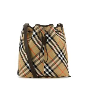 BURBERRY Embroidered canvas bucket bag 8093869 B9368