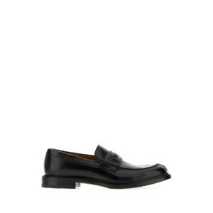 GUCCI Black leather loafers 838136AAEYD 1060
