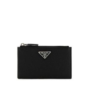 PRADA Black leather card holder 2MC0862E54 F0002