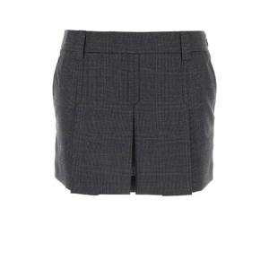 MIU MIU 글렌체크 미니 스커트 MG2235SOOO144C F0480