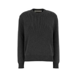 GOLDEN GOOSE DELUXE BRAND Charcoal stretch cotton blend Dany sweater GWP00951P000662 60304