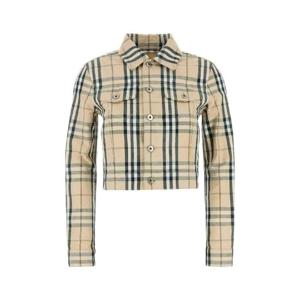 BURBERRY Embroidered denim jacket 8097542 C1506