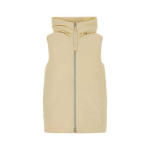 JIL SANDER 크림색 폴리에스터 다운 재킷 J40AF0179J74276 279