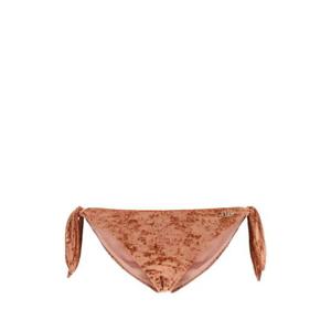 CHLOE Peach stretch velvet bikini slip CH25AMB29474 847