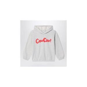 MINI RODINI 그레이 오가닉 코튼 후드티 2472013094COXHMIRO-GM