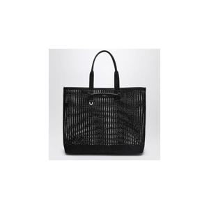 DOLCEGABBANA Adamo Shopping Bag in black woven mesh BM2453A9O94XIDOLCE-8B956