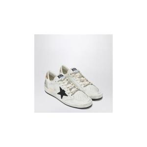 GOLDEN GOOSE Sneakers Ball Star withe  black with glitter GWF00117F006118XLGOLDE-10750