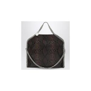 STELLA MCCARTNEY Falabella Tote Fold Over with snake print 234387WP0621XLSTELL-2035