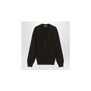 LEMAIRE Cocoa wool blend cardigan TO1082LK087XLLEMAI-BR397