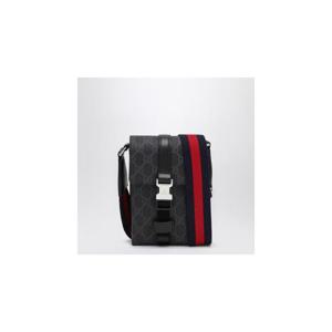 GUCCI Mini shoulder bag in black GG Supreme fabric 816954FAD8CXIGUC-1049