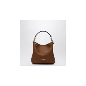 GUCCI Mini GG Emblem bucket bag brown 815118AAEC2XIGUC-2718