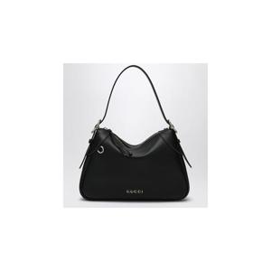 GUCCI GG Emblem medium black shoulder bag 815216AAEC2XIGUC-1000
