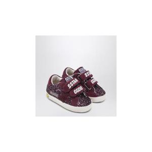 GOLDEN GOOSE 버건디 글리터의 올드 스쿨 스니커즈 GJF00111NF008033XMGOLDE-40151