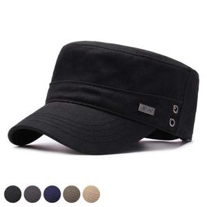 베이직 스타일 영문 장식 패션 군모 URD-235