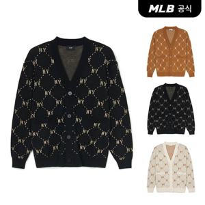 [MLB공식] 다이아 모노그램 전판 가디건 (3 COLOR) 3AKCM0144