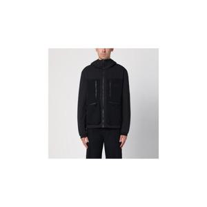 PURPLE MOUNTAIN OBSERVATORY 블랙 나일론 지퍼 재킷 PMO0030NYXHPMO-BLK