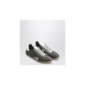 MAISON MARGIELA Dark green white Sprinters sneakers S57WS0514P7415XLMARGI-HB069