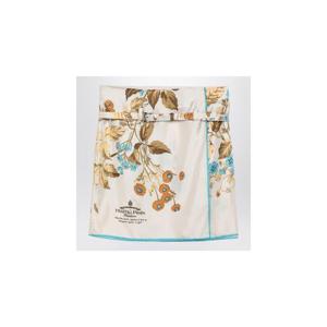 PRADA 실크 프린트가 들어간 모래색 미니 스커트 P162KKOOO15IVXHPRADA-F0036