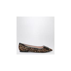 ROGER VIVIER Gommettine ballerina leopard print pony skin RVW57537410URUXLROGVI-0T69