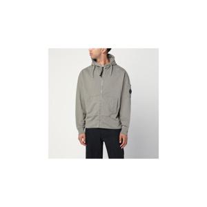 CP COMPANY Rock grey zip up sweatshirt 19CMSS060A006372GXLCPCOM-356