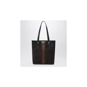 GUCCI Medium Ophidia shopping bag in brown suede 834465AAE1DXLGUC-2041