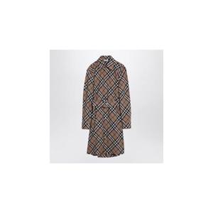 BURBERRY 체크 울 블렌드 셰미즈 드레스 8095080158995XHBURBE-C1202