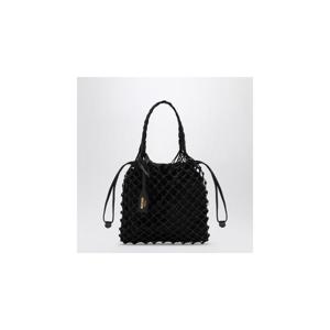 MOSCHINO 바스켓 넷 블랙 나파 백 A73028002XHMOSCH-2555