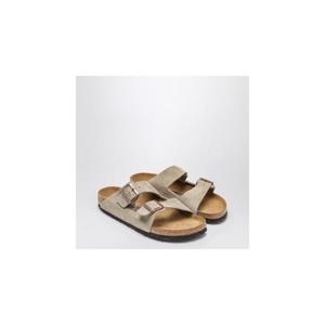 BIRKENSTOCK Taupe suede Arizona slide 951303SUEXIBIRKE-TA