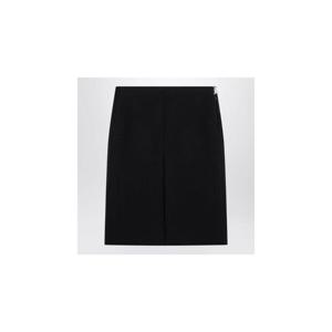 GUCCI 블랙 울 크레이프 스커트 811380ZACKNXHGUC-1000