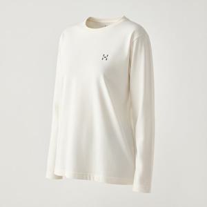 HAGLOFS 25FW 브랜드 LS 티 우먼 소프트화이트 (608138-2C4)