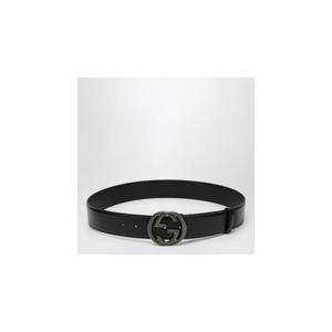 GUCCI Belt with GG black buckle 7741530YA0VXIGUC-1000