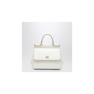 DOLCEGABBANA Large white Sicily Hand Bag BB6002B1001XLDOLCE-80001