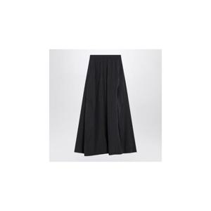 BALENCIAGA Black washed cotton maxi skirt 838764TRO31XLBALEN-1055