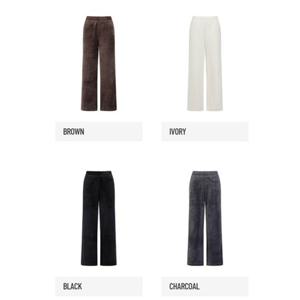 [폴햄] 여성 코듀로이 본딩 와이드 팬츠 PHF4PT2409