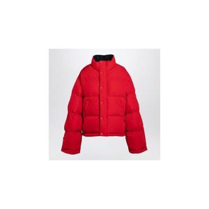 BALENCIAGA 테크니컬 트윌 소재의 양면 레드와 블랙 다운 재킷 808794TRO18XHBALEN-6400