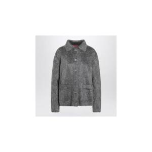 GUCCI Grey mohair cardigan 836767XKE08XLGUC-1087